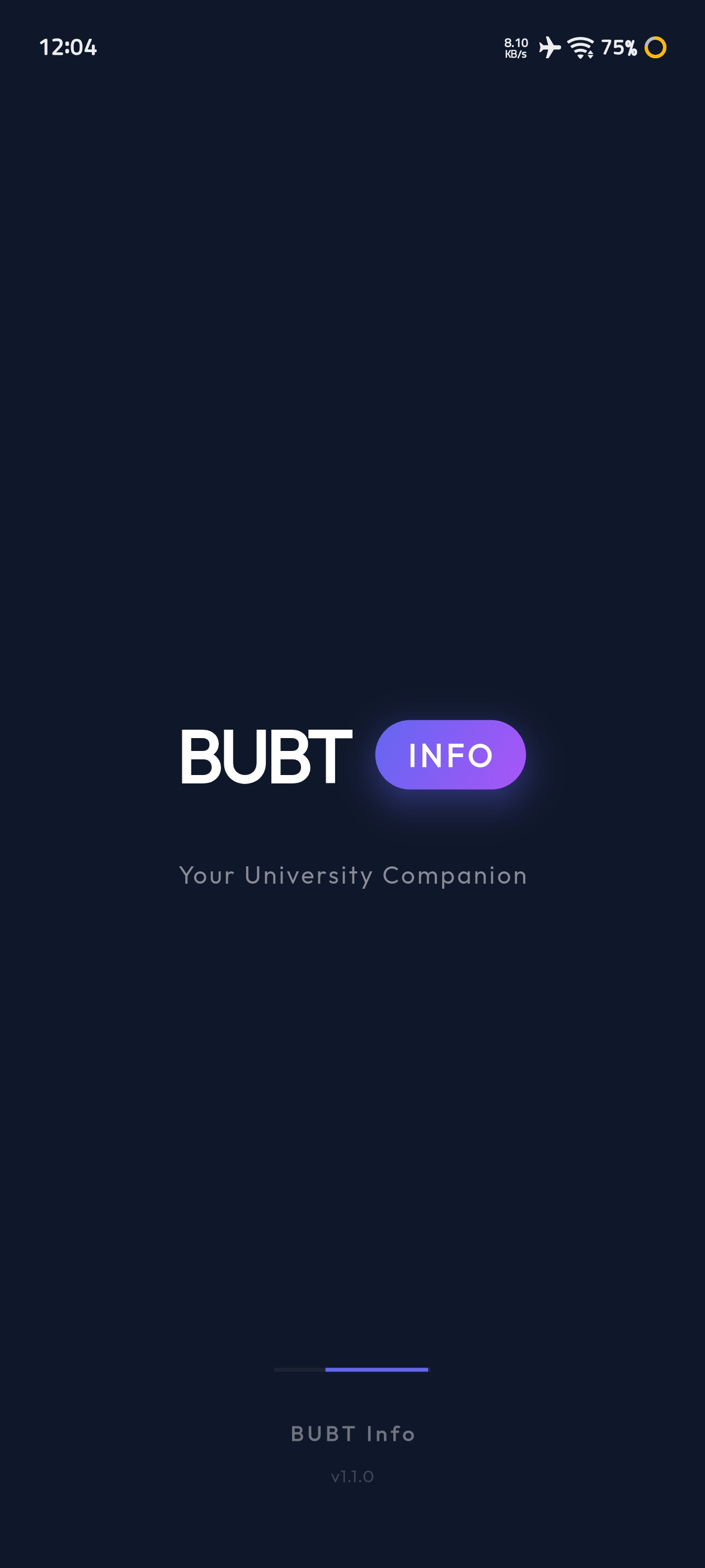 BUBT Info App Mockup